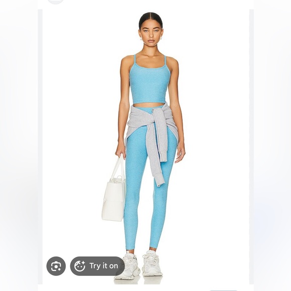 Beyond Yoga Skim Racerback crop tank xs - Picture 8 of 9